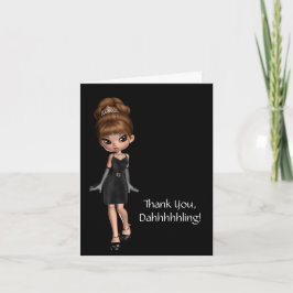 Diva Princess Vielen Dank Karte