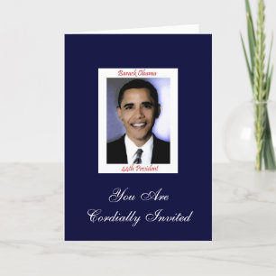 Diva’s Obama Einweihung Party Einladung
