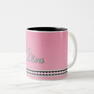 Diva-Schein Zweifarbige Tasse