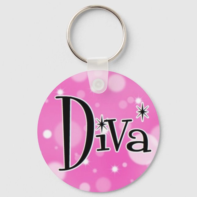Diva Schlüsselanhänger (Vorderseite)