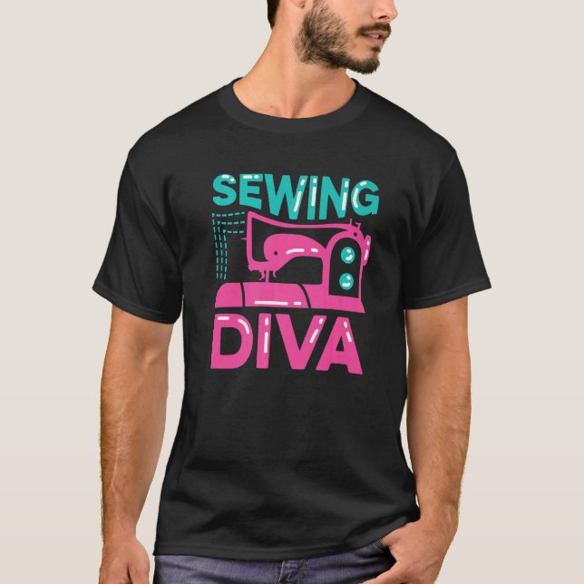 Diva Singer oder Performer T-Shirt (Vorderseite)