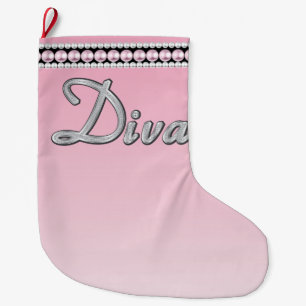 Diva Sparkle Großer Weihnachtsstrumpf