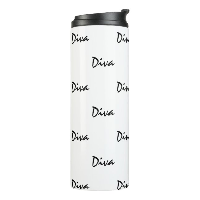 Diva thermische Tumbler Thermosbecher (Nach links gedreht)
