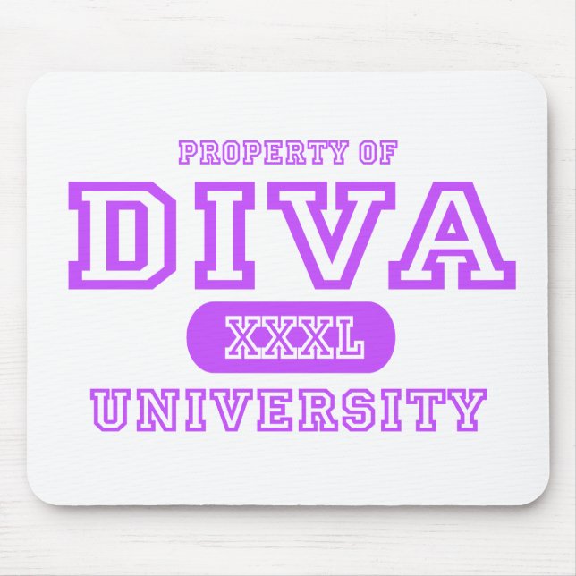 Diva-Universität Mousepad (Vorne)
