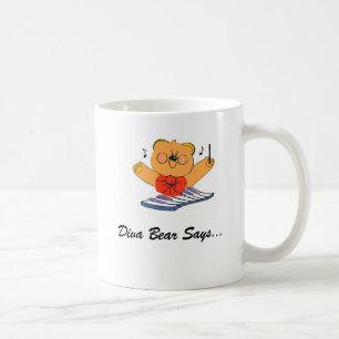 DivaBear Leiten Kaffeetasse