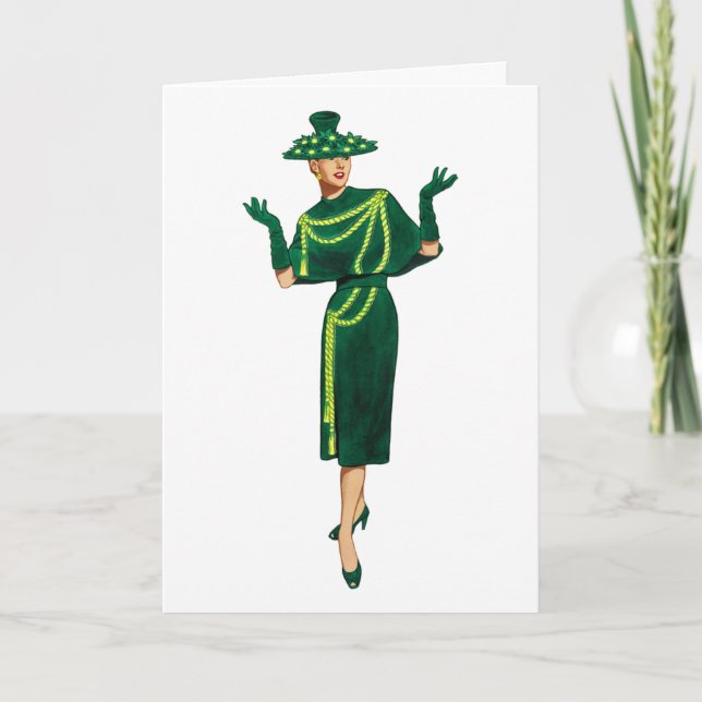 DivaFashionista ist Sie Karte (Vorderseite)