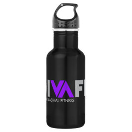 DivaFit Wasser-Flasche (dunkel) Edelstahlflasche