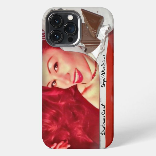 Divalicious Candi iPhone 13 Fall Pro Max Hülle (Rückseite)