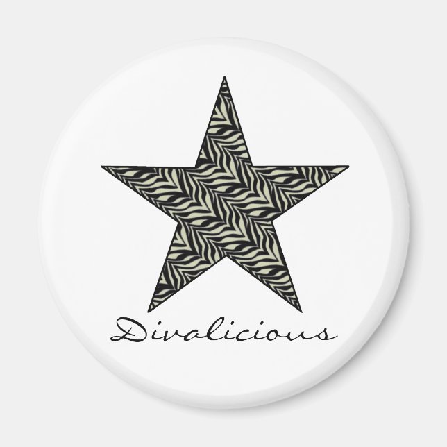 Divalicious Collection - Maßgeschneiderte Magnet (Vorne)