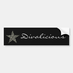 Divalicious Sammlung Autoaufkleber