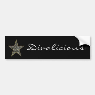 Divalicious Sammlungs-Aufkleber Autoaufkleber