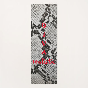 DIVAmalistic Snakeskin Print Yoga Mat Yogamatte