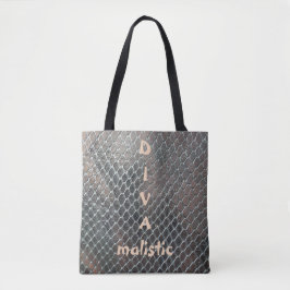 DIVAmalistische Multicolor Snakeskin Drucktasche Tasche
