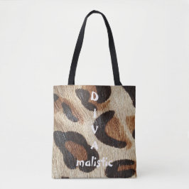 DIVAmalistischer Leopard Drucktasche Tasche