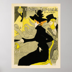 DIVAN JAPONAIS 1894 Henri Toulouse Lautrec Franzö Poster