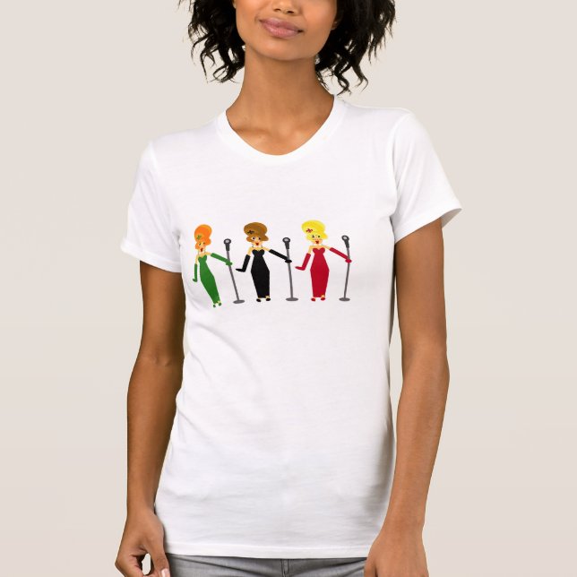 Divas chanteuses T-shirt (Devant)
