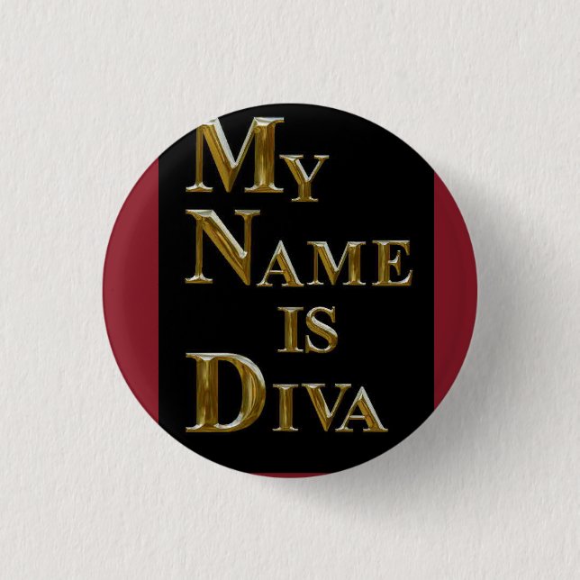 DIVAS-REGEL BUTTON (Vorderseite)