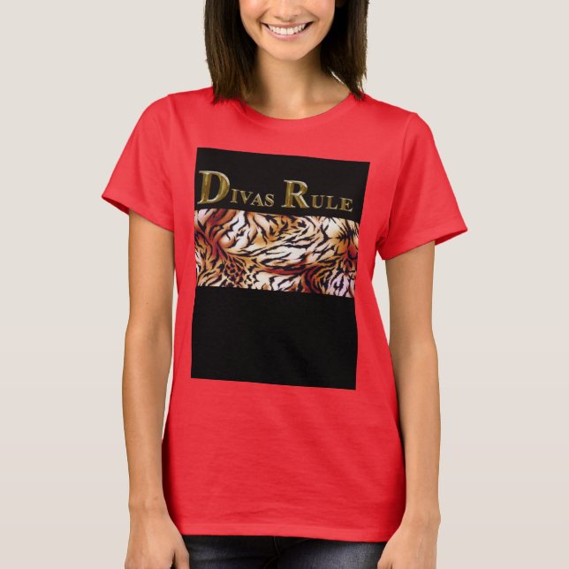 DIVAS-REGEL T-Shirt (Vorderseite)