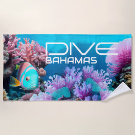Dive Bahamas - Strandtuch