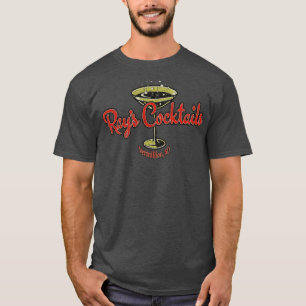 Dive Bar Rays Cocktails Vermillion 1968 T-Shirt