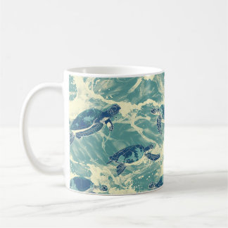 Dive Deep - Sea Turtle Coffee Companion Kaffeetasse