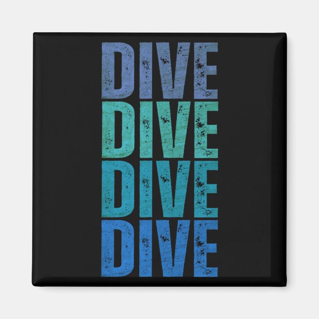 DIVE DIVE MAGNET (Vorne)