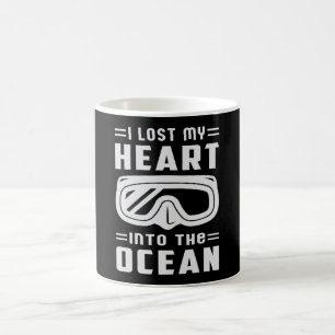 Dive Diver Scuba Diving Funny Diving Sea Geschenk Kaffeetasse