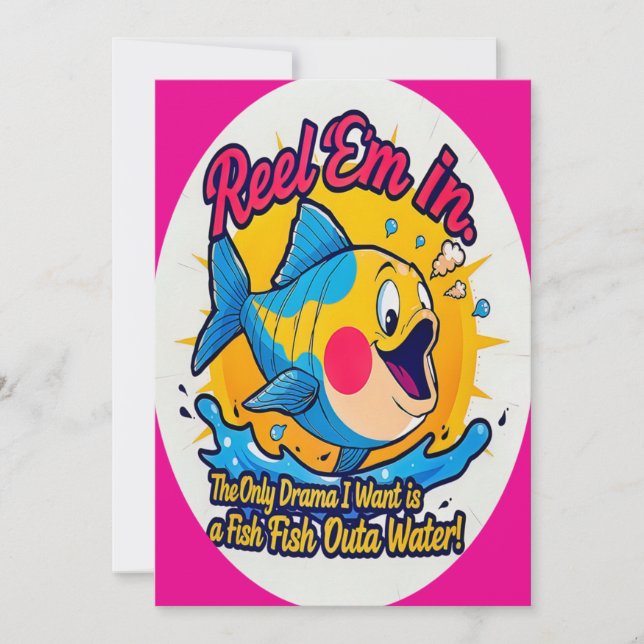 Dive into the Adventure Einladung (Vorderseite)