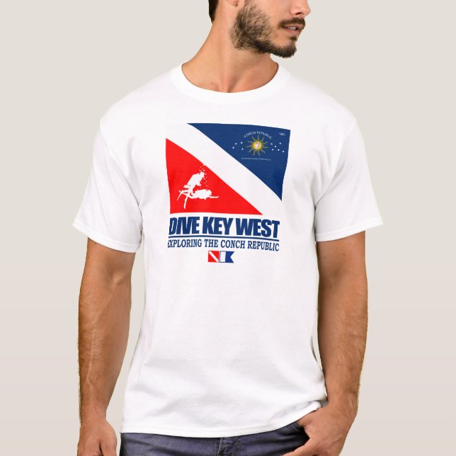 Dive Key West Apparel T-Shirt (Vorderseite)