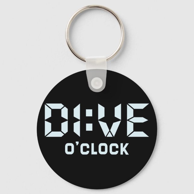 Dive O'Clock Schlüsselanhänger (Vorderseite)