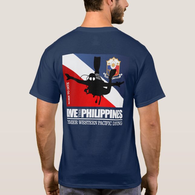 Dive Philippines DF2 T-Shirt (Rückseite)