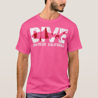 Dive San Diego California T-Shirt