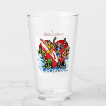 Divehart Superheroes Pint-Glas