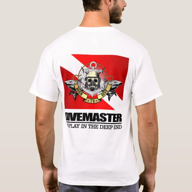 Divemaster (TD) T-Shirt (Rückseite)