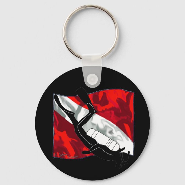 DiverDown-Sammlung Schlüsselanhänger (Vorderseite)