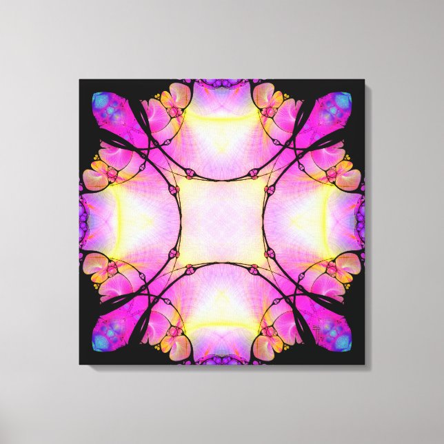 Divergenz-Wrapped Canvas Leinwanddruck (Vorderseite)