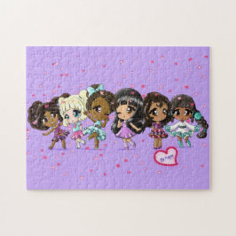 Diverse Girls Anime Friends