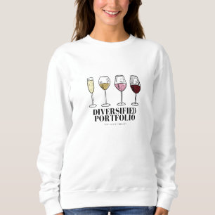 Diversification Portfolio Funny Vin Sweatshirt