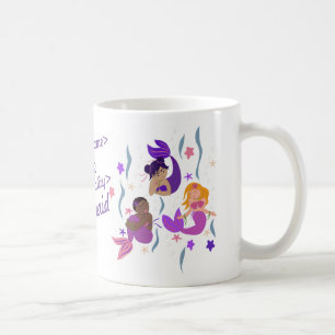 Diversité des sirènes Mug personnalisé + nationali
