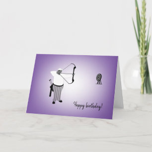 Diversité Designs Curvy Boy Archer Carte d'anniver
