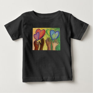 Diversity für Herz und Liebe Art Custom Shirt