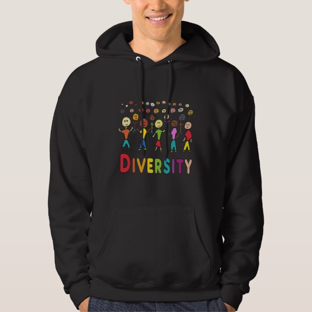 Diversity Hoodie (Vorderseite)