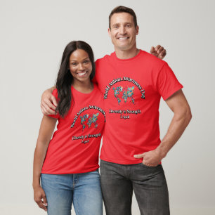 Diversity ist Stärke. Welttag des Bewusstseins für T-Shirt