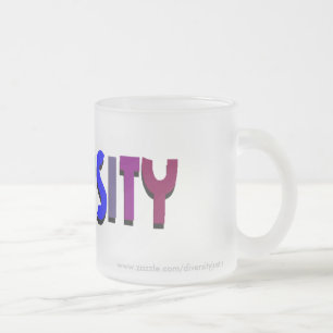 Diversity-mattierte Tasse (Mittelart) 11 Unze