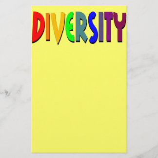 Diversity (Regenbogen) Stationerie Briefpapier