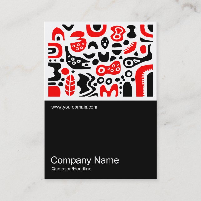 Diversity und Gleichförmigkeit 04 Visitenkarte (Vorderseite)