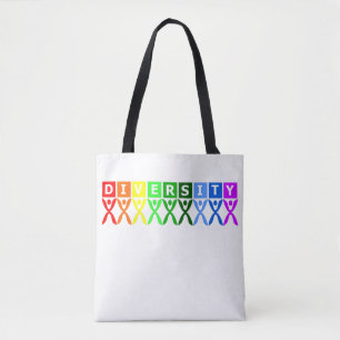 Diversity vereinigtes buntes Symbol Tasche