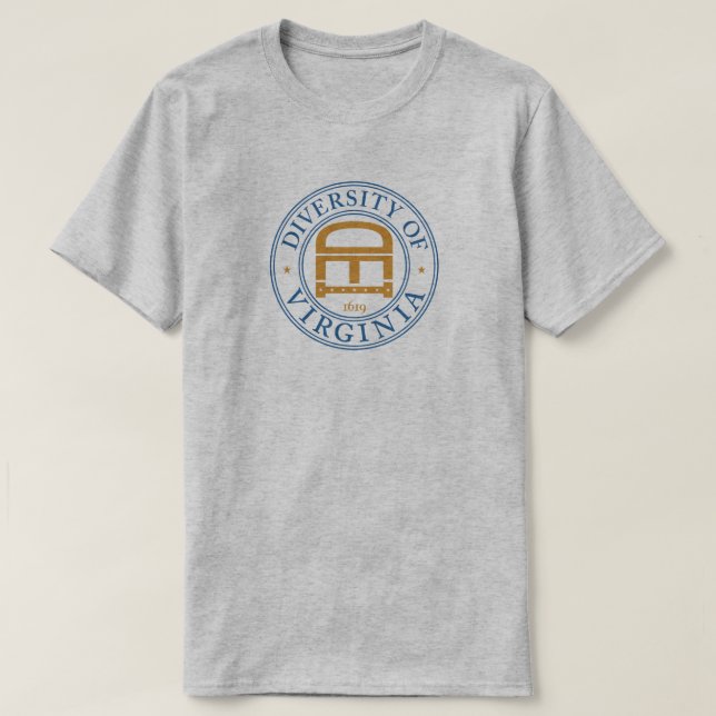Diversity Virginia (UVA) T - Shirt (Design vorne)