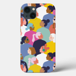Diversity von Frauen - Frauen verschiedener Rassen Case-Mate iPhone Hülle