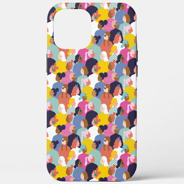 Diversity von Frauen - Frauen verschiedener Rassen Case-Mate iPhone Hülle (Rückseite)